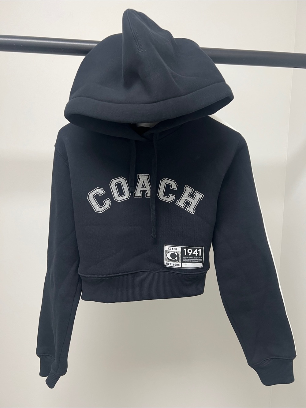 Coach logo hoodie
